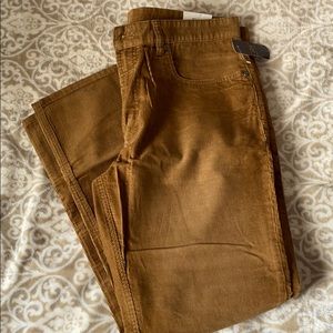 COPY - Brooks Brothers brown corduroy pants